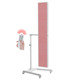 AQSHE Standing 660nm 850nm LED Infrared Red Light Therapy Panel For Home Use With US Plug